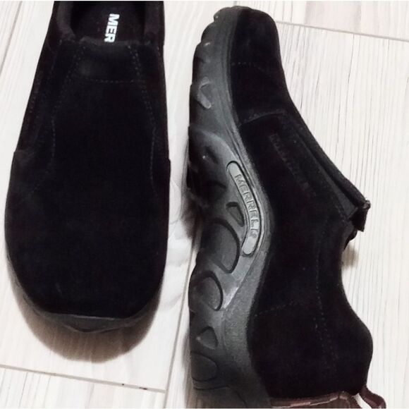 (S-4228) Merrell Jungle Moc Moccasin, Black, Sz 2 Unisex - Picture 10 of 13